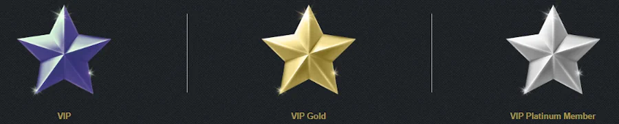 888 Casino VIP Stars Screenshot